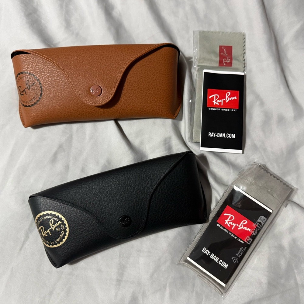 ✨Ray-Ban Soft Leather Cases✨